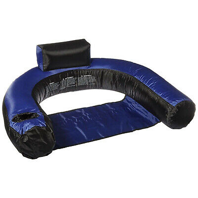 Swimline 90465 Nylon Inflatable Swimming Pool U-seat Chair Float Lounger