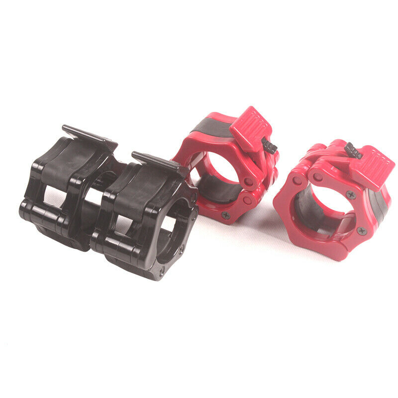 Powert Olympic Barbell Collar Clamp Heavy Duty Lock-jaw For 2'' Bar-1 Pair