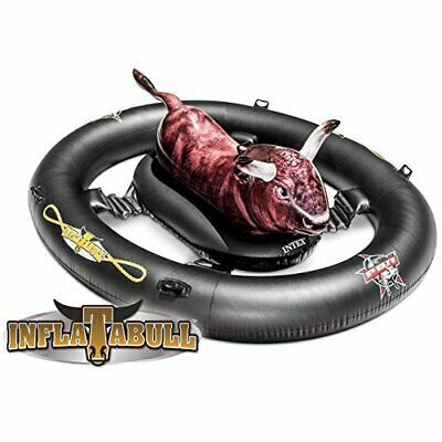 Intex Inflat-a-bull, Inflatable Ride-on Pool Toy With Realistic Printing, 94"...
