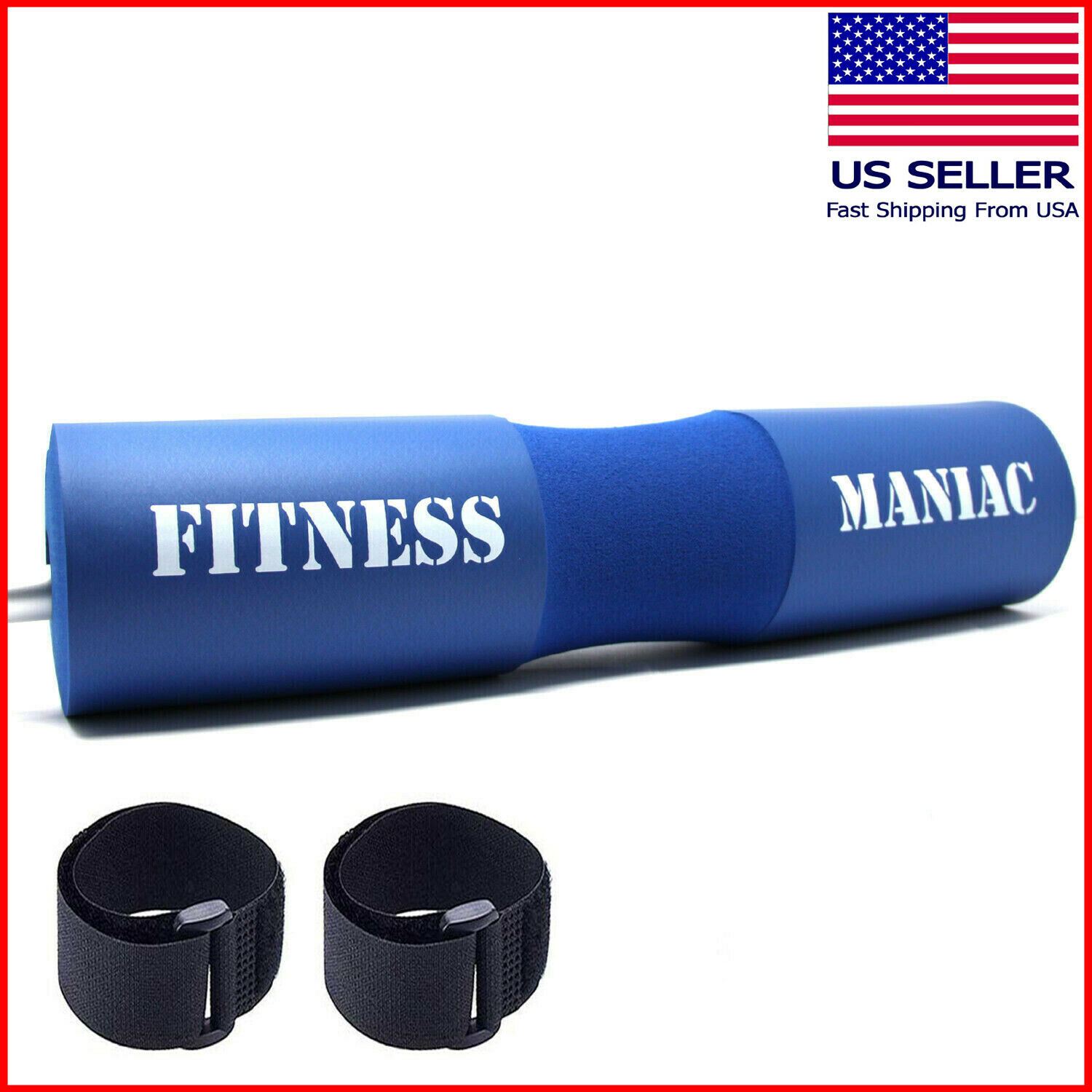 Barbell Pad Squat Bar Foam Cover Weight Lifting Pull Up Neck Shoulder Protect